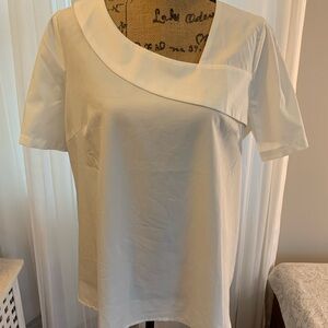 Elegant White Women's Top